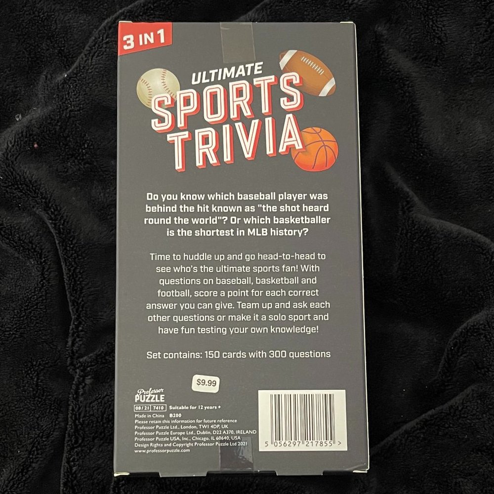 Sports Trivia Game - Picture 2 of 3